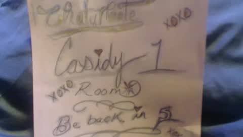 casidy1 online show from February 4, 2025, 6:46 am