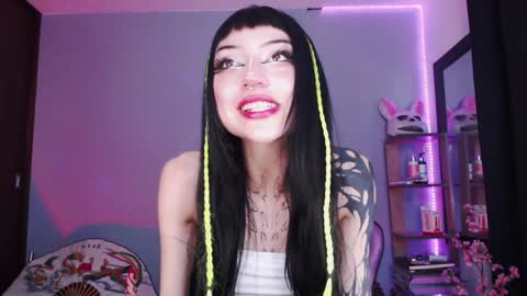 Snapshot of cati_petite chatting on February 8, 2025, 6:12 am Cati help me reach my goal of 100 thumbs up again 3 online show from February 8, 2025, 6:12 am