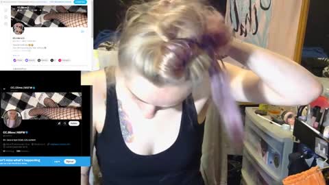 Snapshot of ccmarie5150 chatting on January 25, 2025, 7:07 pm CCSlims online show from January 25, 2025, 7:07 pm