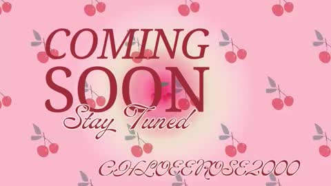 ChloeeRose online show from December 5, 2025, 7:17 am