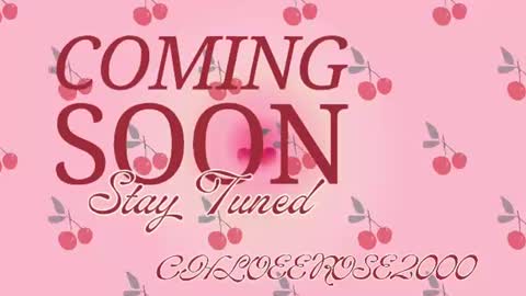 ChloeeRose online show from July 13, 2026, 6:27 am