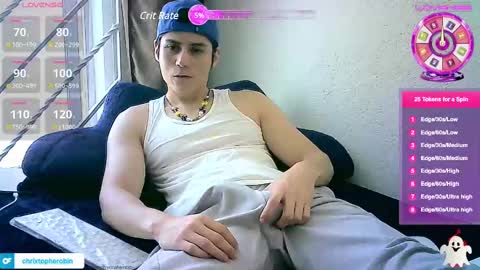 Snapshot of chrixtopherobin chatting on March 10, 2025, 6:12 pm Chrixtopherobin online show from March 10, 2025, 6:12 pm