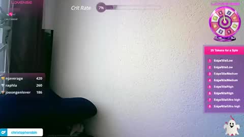 Snapshot of chrixtopherobin chatting on March 10, 2025, 9:18 pm Chrixtopherobin online show from March 10, 2025, 9:18 pm