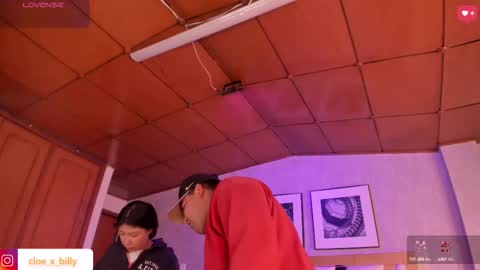 Cloe x Billy online show from October 3, 2025, 7:33 pm