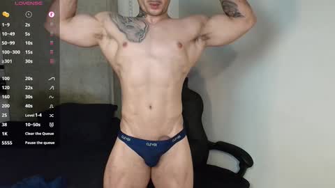 colombianmuscle8 online show from February 20, 2026, 1:35 am