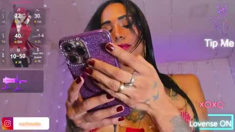 Corin Soto online show from June 19, 2026, 8:34 pm