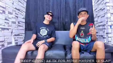 Crazy Sex Cult- Girl Thayler Age 18-  Boy Louis Age 20 online show from October 19, 2025, 1:12 pm