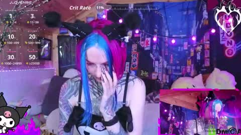 Snapshot of cybernekko chatting on October 25, 2025, 6:21 am Neko online show from October 25, 2025, 6:21 am