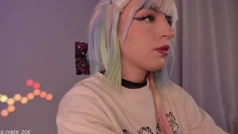  cyber zoe   online show from March 18, 2026, 12:30 pm