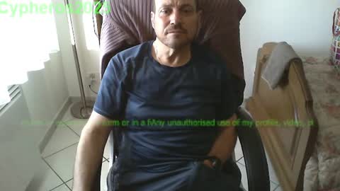 Snapshot of cypheros2025 chatting on March 7, 2025, 9:18 am Chris online show from March 7, 2025, 9:18 am
