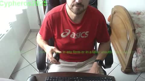 Snapshot of cypheros2025 chatting on October 27, 2025, 9:02 am Chris online show from October 27, 2025, 9:02 am