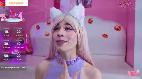 Snapshot of daripqueen chatting on October 25, 2025, 2:24 pm DaripQueen online show from October 25, 2025, 2:24 pm