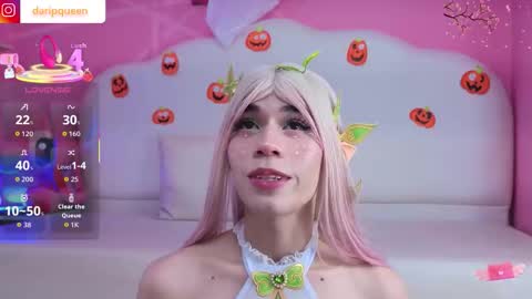 Snapshot of daripqueen chatting on October 31, 2025, 2:51 pm DaripQueen online show from October 31, 2025, 2:51 pm