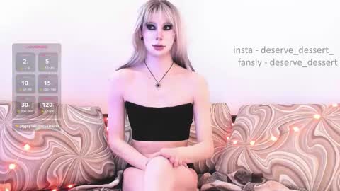 Snapshot of deserve_dessert chatting on November 16, 2025, 10:32 am Domi online show from November 16, 2025, 10:32 am