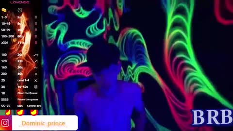 DOMINIC PRINCE   online show from October 13, 2025, 6:41 pm