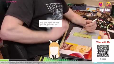 drawingcock online show from January 17, 2025, 3:43 pm