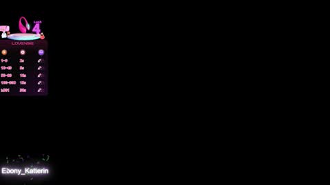 ebony_katterin online show from March 13, 2026, 11:06 am