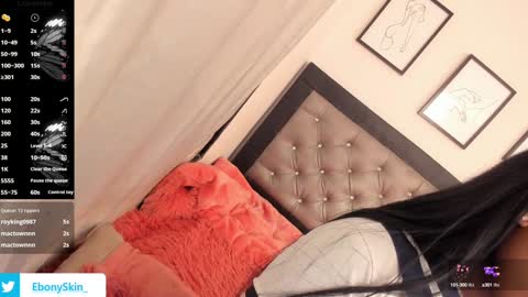 Snapshot of ebonyskinn chatting on January 3, 2025, 10:20 am ebonyskinn online show from January 3, 2025, 10:20 am