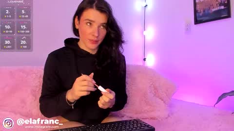 Elaia franco online show from February 10, 2026, 3:21 am