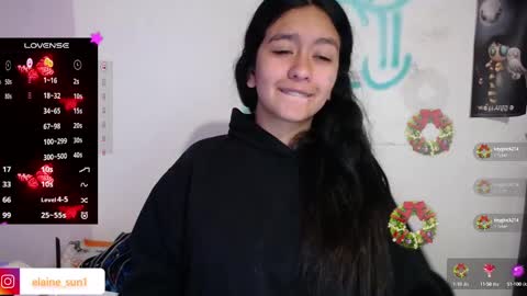 Snapshot of elaine_sun chatting on February 14, 2025, 5:09 am Elaine eli online show from February 14, 2025, 5:09 am