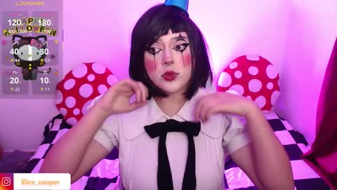 Elice Cooper new account online show from October 31, 2025, 5:08 am