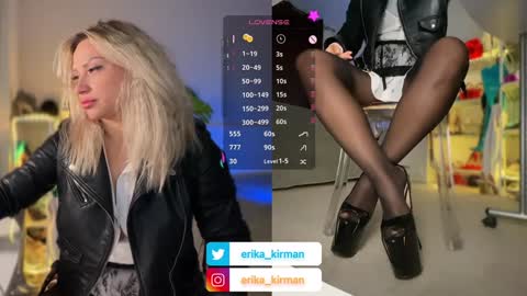 Snapshot of erika_kirman chatting on December 4, 2024, 10:24 am Erika online show from December 4, 2024, 10:24 am