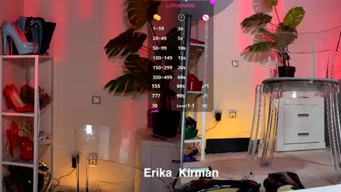Erika      online show from May 14, 2026, 11:17 am