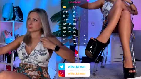 Erika      online show from July 3, 2026, 11:38 am