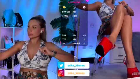 Erika      online show from July 8, 2026, 8:52 am
