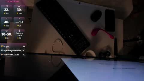 Escarlet online show from November 12, 2025, 1:50 am