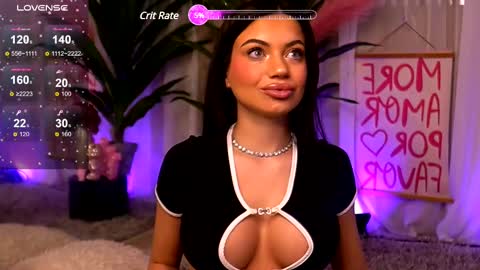 Snapshot of esmeluv chatting on February 23, 2025, 8:55 pm Esme online show from February 23, 2025, 8:55 pm