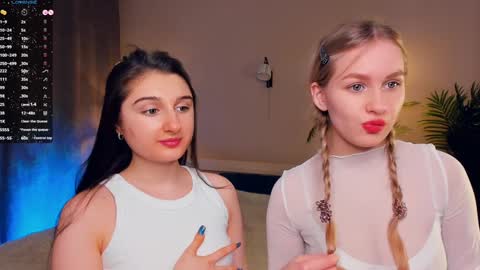 Snapshot of eugeniabrainard chatting on February 2, 2025, 7:35 pm Kira and Kamila online show from February 2, 2025, 7:35 pm