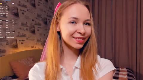 Snapshot of eugeniabrainard chatting on February 14, 2025, 7:17 am Kira and Kamila online show from February 14, 2025, 7:17 am