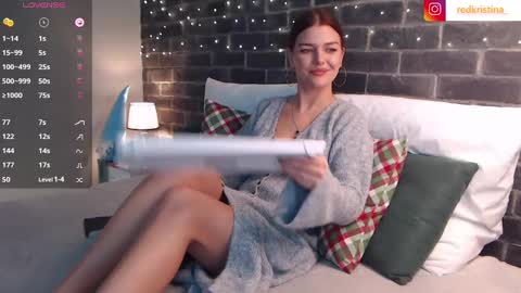 Snapshot of evamerlo chatting on January 13, 2025, 12:45 pm Kristina online show from January 13, 2025, 12:45 pm