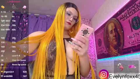 evelyn Foxx new account online show from January 8, 2025, 2:57 am