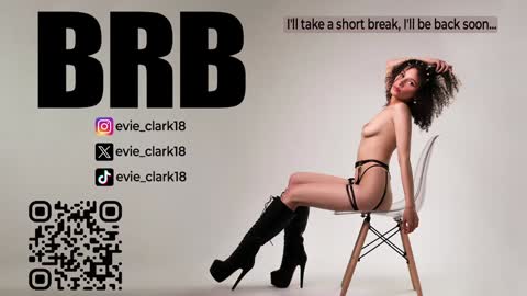 My name is Evie  nice to meet you  really get to know me better private is open  online show from December 4, 2024, 9:35 pm