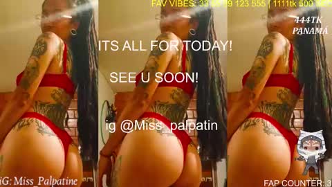 Lucia Ilich.... IG miss palpatine NEXT SHOW 200724 online show from December 1, 2025, 8:03 pm