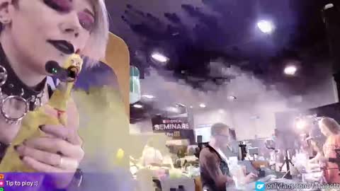 Snapshot of fatalgoth chatting on October 24, 2025, 10:17 pm Lily Waifu online show from October 24, 2025, 10:17 pm