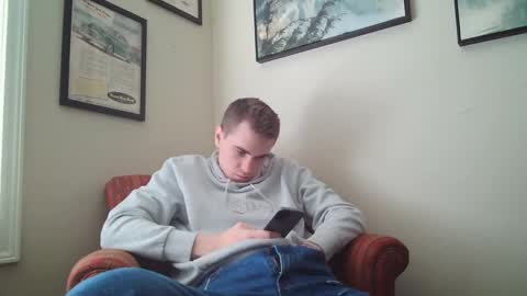 Snapshot of finnabun33 chatting on January 11, 2025, 4:14 pm Jake I am Bicurious online show from January 11, 2025, 4:14 pm