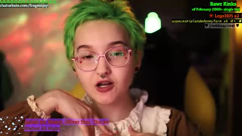 Snapshot of frogessjay chatting on February 10, 2025, 7:17 pm Jaywise Frogfoot online show from February 10, 2025, 7:17 pm