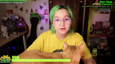 Snapshot of frogessjay chatting on September 20, 2025, 1:39 am Jaywise Frogfoot online show from September 20, 2025, 1:39 am