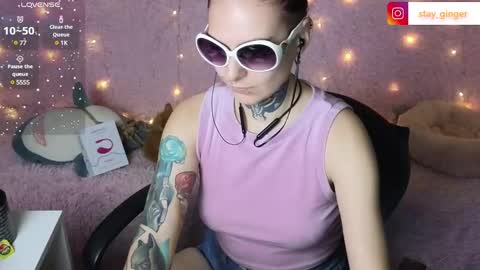 Ginger online show from January 2, 2025, 8:35 pm