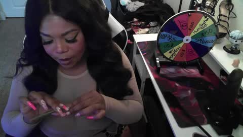 Snapshot of goddesscocoaa chatting on January 30, 2025, 3:29 pm Goddess Cocoa online show from January 30, 2025, 3:29 pm