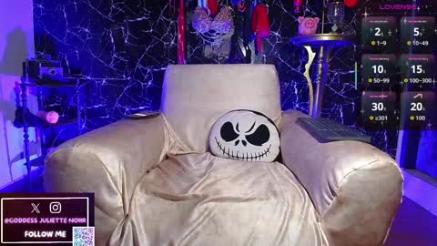 Goddes Juliette Noiir online show from April 2, 2026, 11:30 am