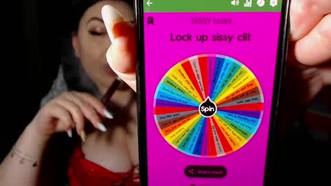 Mistress Mary online show from March 12, 2026, 8:04 pm