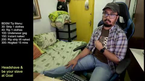 Grey Hardy Slave online show from January 24, 2025, 5:53 pm