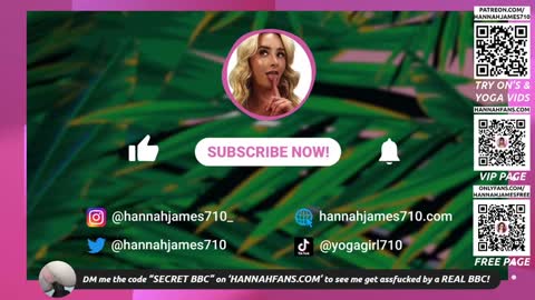 Snapshot of hannahjames710 chatting on February 7, 2025, 3:52 pm Hannah James online show from February 7, 2025, 3:52 pm