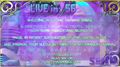 Snapshot of hardm0de chatting on March 13, 2026, 8:59 pm B0ne Daddy Bonesaw Real-Life College of Whispers Bard mindfuck brainwash hypno cerebral sensual online show from March 13, 2026, 8:59 pm