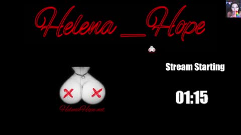 Helena Hope online show from May 22, 2026, 4:08 am