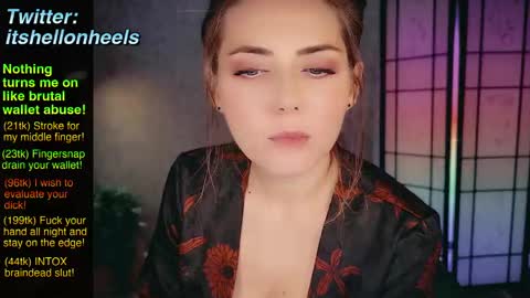 Snapshot of hell_on_heels_ chatting on January 23, 2025, 3:26 am - show loyalty and subscribe - online show from January 23, 2025, 3:26 am